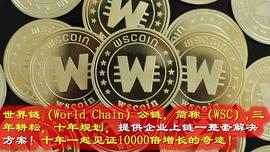 CON:WSC世界链（公链） | 创业创新--四两拨千斤？_conflux币价