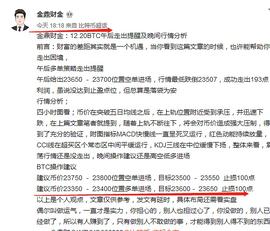 BTC:金鼎财金：12.20BTC行情分析（大饼高位盘整  后续行情将呈怎样走向？）_MAC