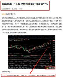 比特币:解套大手：12.13比特币晚间行情分析顺势而为 多单布局获利150个点_李笑来的比特币卖给谁了