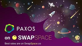 SPACE:SwapSpace上线合规稳定币PAX ,支持用户进行资产交易兑换_DEEPSPACE