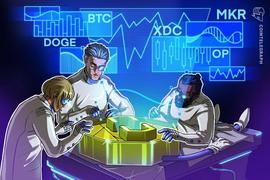 USDT:比特币的价格整合，DOGE、MKR、OP和 XDC或将爆发_Aave USDT