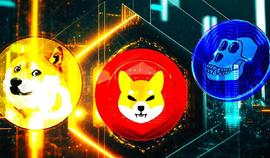 狗狗币:随着狗狗币、柴犬和Ape社交热潮的兴起，模因币的魔力不断升温_SANT