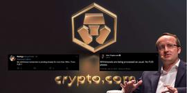 COM:Crypto.com提款延迟？CEO回应却被社群反呛_CRYPT