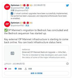 PTI:Optimism完成了成功的基岩升级_OPTI
