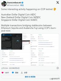 AIN:随着 CCIP 测试网活动的增加，Chainlink 价格可能会上涨_FTJ Chain