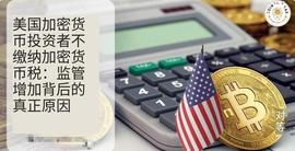 BIN:美国加密投资者不支付加密税：增加监管背后的真正原因_NAN