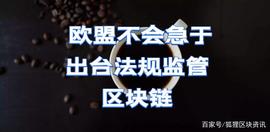 区块链:欧盟不会急于出台法规监管区块链_SPE