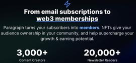 PAR:Web3风口吹到出版业 Paragraph如何打造全新的内容自营模式？_Graph