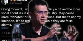 YAG:赵长鹏谈FTX暴雷：像是加密货币原罪，未来批判同业将更直言不讳_VOYCE币