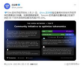 币安币:TON 验证者投票决定冻结 20% 的 Toncoin 供应_USD