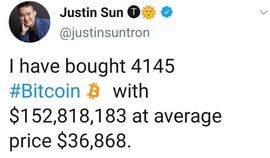 比特币:波场币创始人孙宇晨抄底比特币，买入4145枚？吹牛_tronlink钱包怎么找到TRX