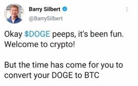 比特币:狗狗币动了谁的奶酪，竟然招来灰度创始人的公开做空？_DOGE