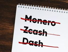 FAT:彭博社：Monero、Zcash和Dash等主要隐私币或会从更多交易所退市_FATHER