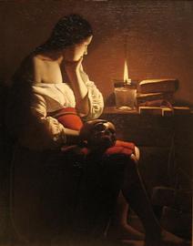 PRO:烛光绘画大师，打光能手——法国画家Georges de la Tour简介_PHONON价格