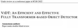 ORM:完全基于Transformer的目标检测器，ICLR匿名论文视觉、检测统一_RAN