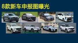 LUS:8款新车申报图曝光，想买车的人都看看，有合你口味的“菜”吗？_PLUS1
