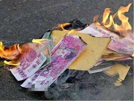 BTC:在冥币圈有句话：美元在阳间有多流行，中国冥币在阴间就多受欢迎_CRYPTO