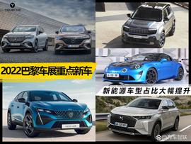 INE:2022巴黎车展新车汇总 奔驰EQE SUV领衔 新能源车型占比大幅提升_SHOOTER价格