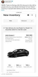 DEL:特斯拉 Model Y / 3 在美国降价 3750 美元，约 2.64 万元人民币_Rolodex