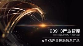 ALM:93913Pro产业智库丨6月XR产业投融资信息总览_DigitalBits