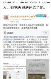 :寻找狗主人，出尔反尔，保洁阿姨应该走法律程序吗？_