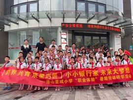 :南京市摄山星城小学深入金融知识，开启职业体验之旅_