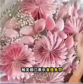 BAN:父子买下“人民币花束”后举报店家！曾49次举报“拍黄瓜”、涉400余起投诉_QUA
