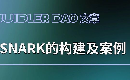 RAD:zk-SNARK的构建及案例_DNT